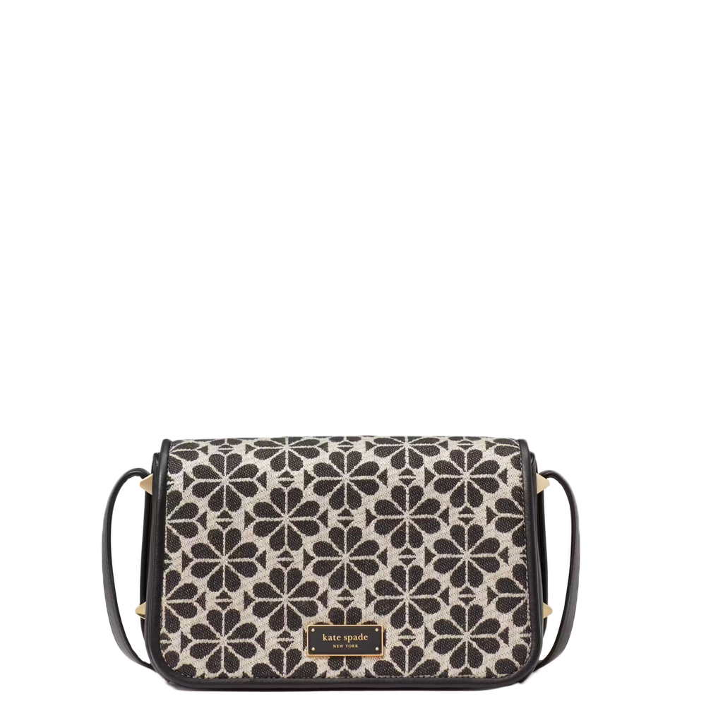 Kate Spade Spade Flower Jacquard Small Flap Crossbody